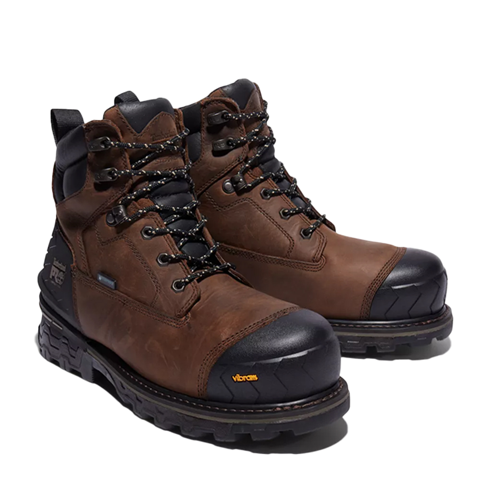 Timberland Men's Boondock HD 6 Inch Waterproof Work Boots with Composite Toe from GME Supply
